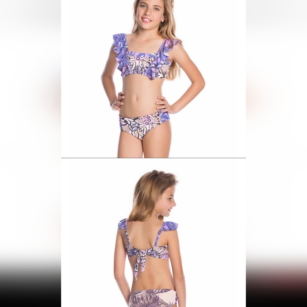 Maaji girls swimsuit set in size 4